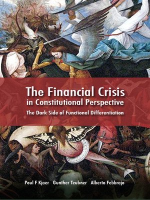cover image of The Financial Crisis in Constitutional Perspective